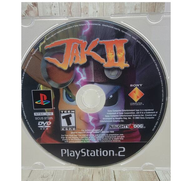 Jak and Daxter The Precursor Legacy & Jak II PlayStation 2 Disc Only - Picture 3 of 5